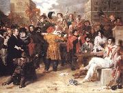 Benjamin Robert Haydon The Mock Election oil painting
